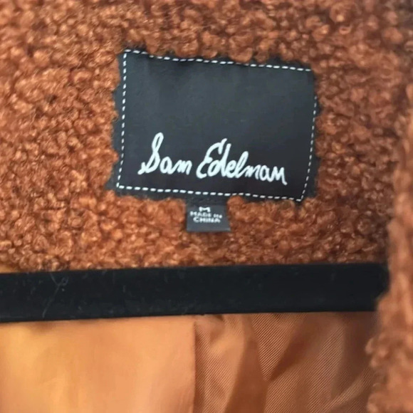 SAM EDELMAN | Faux-Fur Jacket size medium - Picture 5 of 15